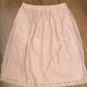 Loft Lace Skirt
